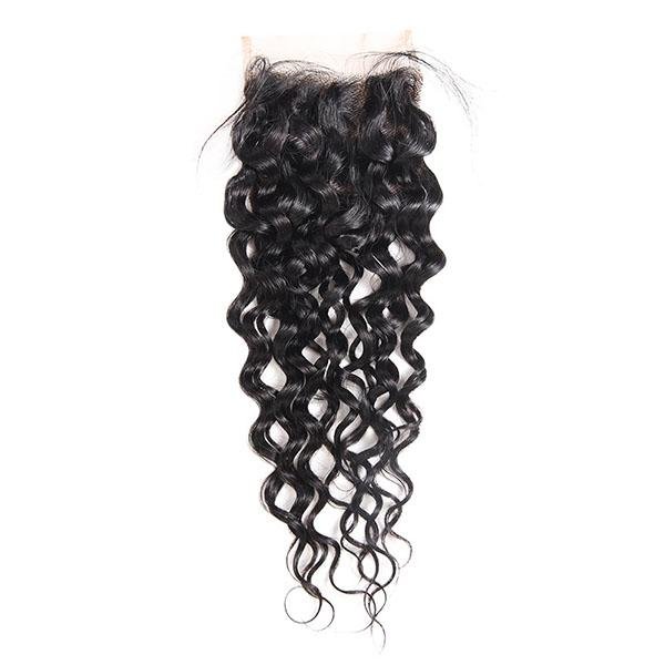 Water Wave Hair Bundles with Closure Virgin Peruvian Wet and Wavy Hair Weave Water Wave Hair Bundles with Closure Virgin Peruvian Wet and Wavy Hair Weave
