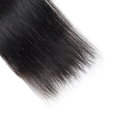 Meetu Hair Straight Hair Extensions 1 Bundle Virgin Human Hair