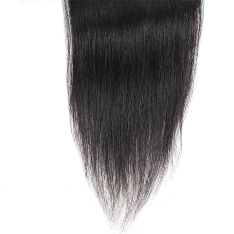 100% Virgin Human Hair Straight Hair 4x4 Lace Closure