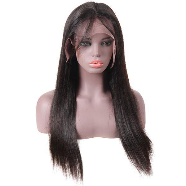 13x4 Lace Front Wigs Brazilian Straight Human Hair Wig with Baby Hair