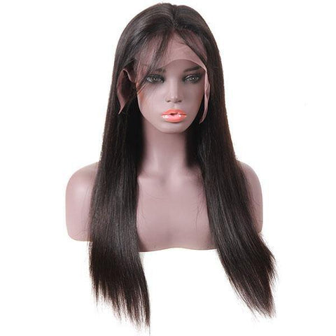 13x4 Lace Front Wigs Brazilian Straight Human Hair Wig with Baby Hair