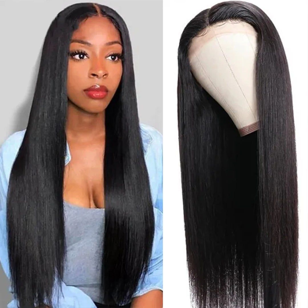 Straight Hair Wig 13x4 Lace Front Wigs HD Lace Frontal Wigs Pre Pluked