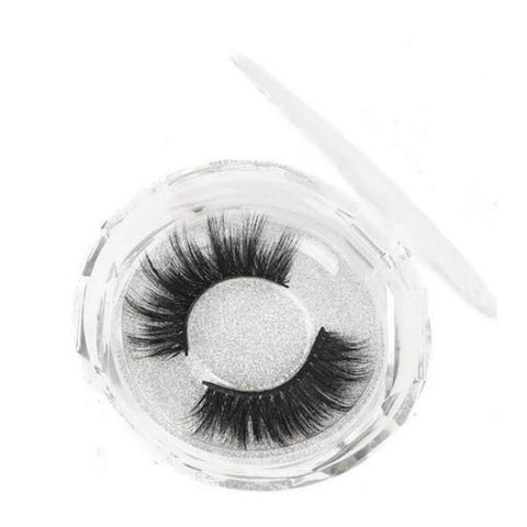 3D Eyelashes 1 Pair Mink Eyelashes Criss-cross Strands Cruelty Free - MeetuHair