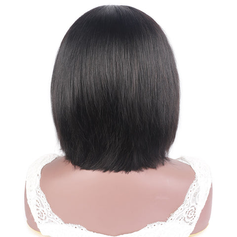 Short Bob Wigs 13x2 Bob Lace Front Wigs Transparent Human Hair Bob Wigs