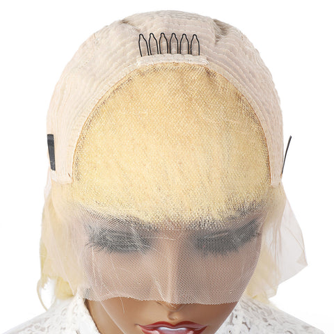 Honey Blonde Lace Front Wig 613 Straight Human Hair Wigs 13x4 Lace Frontal Wig