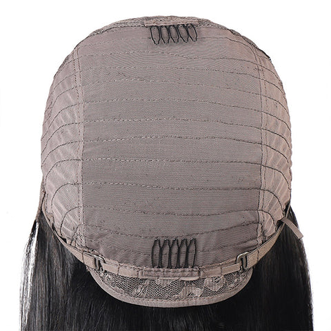 Loose Deep Wave Lace Closure Human Hair Wigs Peruvian Human Hair 4x4 Closure Wig Pre Plucked