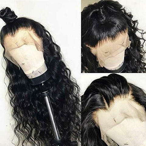 Loose Deep Hair 13x4 Lace Front Wig Pre Plucked Human Hair Wigs