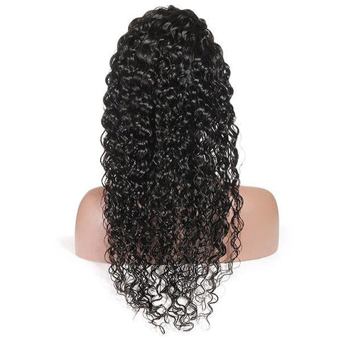 Back To School Sale Water Wave Hair Lace Wig 4x4 Lace Closure Wigs - MeetuHair