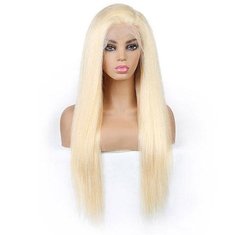 Back To School Wig Sale Blonde Hair HD Lace Wig Straight Hair 13x4 Lace Front Wig - MeetuHair