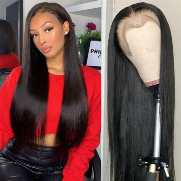 Best Bone Straight Hair Cambodian Hair Wig 4*4 Lace Front Human Hair Wigs - MeetuHair