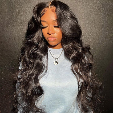 Body Wave Lace Front Wigs Undetectable HD Lace Wigs 30 Inch Human Hair Lace Frontal Wig