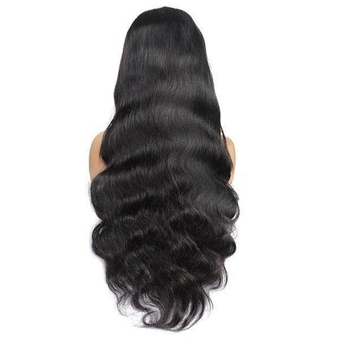 Body Wave 4*4 Lace Front Wig 10A Virgin Brazilian Hair Human Hair Wigs - MeetuHair