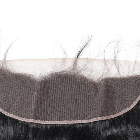 Body Wave Brazilian Virgin Human Hair 4 Bundles with 13*4 Lace Frontal Closure - MeetuHair