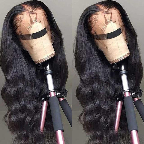 Body Wave Hair Wig HD Transparent Lace Front Wig T Part Wigs - MeetuHair