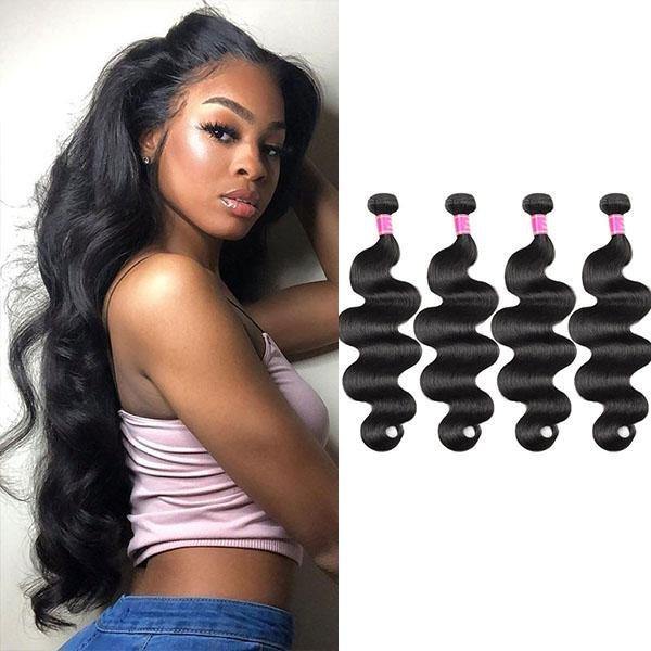 Brazilian Body Wave 4 Bundles Meetu 10A Virgin Remy Human Hair Weave - MeetuHair