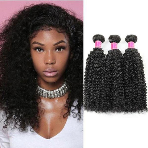 Brazilian Curly Hair 3 Bundles Meetu 10A Virgin Remy Human Hair Weave - MeetuHair