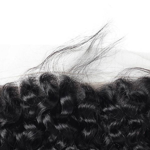 Water Wave Bundles with Frontal Brazilian Virgin Human Hair Weave - MeetuHair