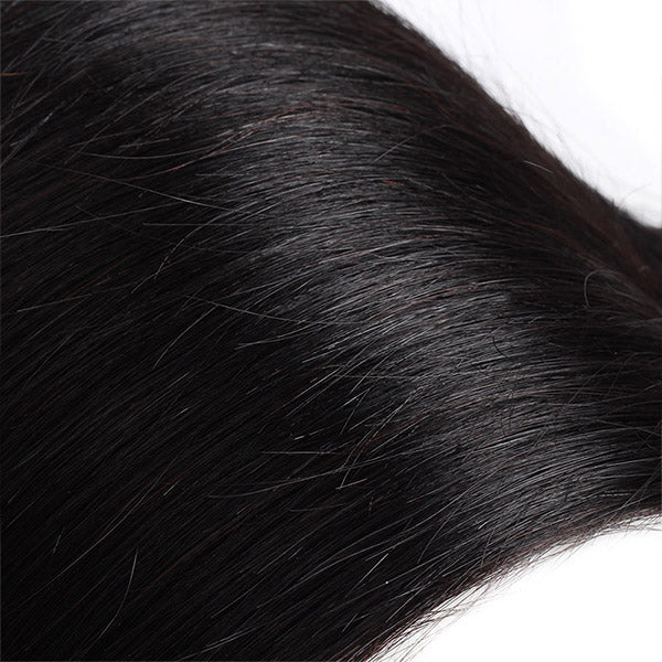 Meetu Hair Straight Hair Extensions 1 Bundle Virgin Human Hair