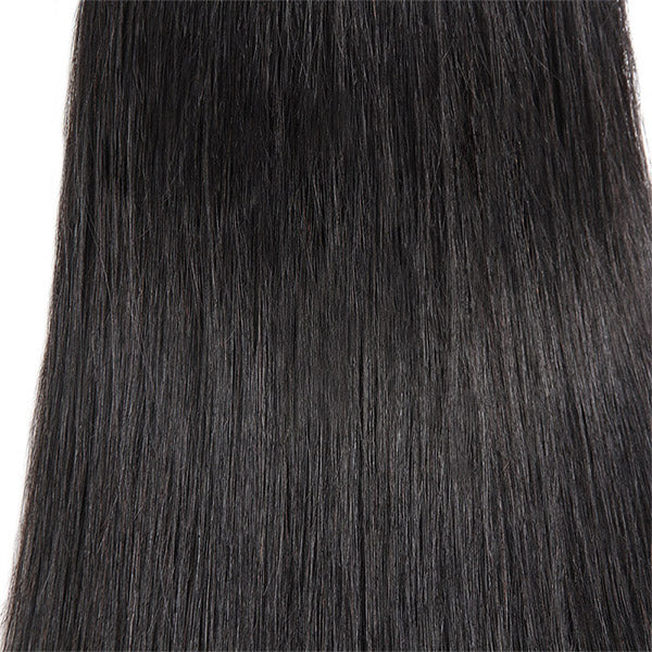 Meetu Hair Straight Hair Extensions 1 Bundle Virgin Human Hair