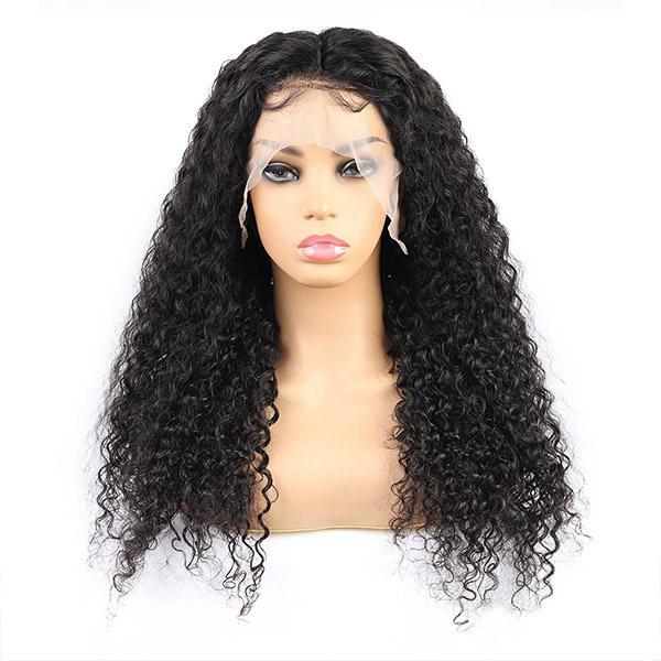 Curly Hair HD Transparent Lace Wig 13x6 Lace Front Wig - MeetuHair