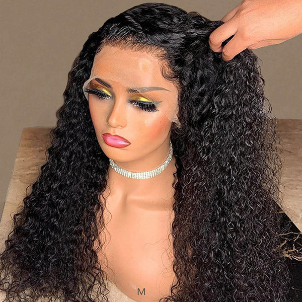 40 Inches Long Wigs Curly Wave 13x4 Lace Front Wigs Affordable HD Lace Wig