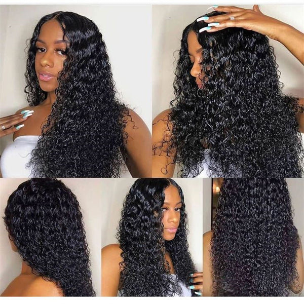 Curly Hair Wig 13x4 HD Lace Front Wig Human Hair Wigs 250% Density