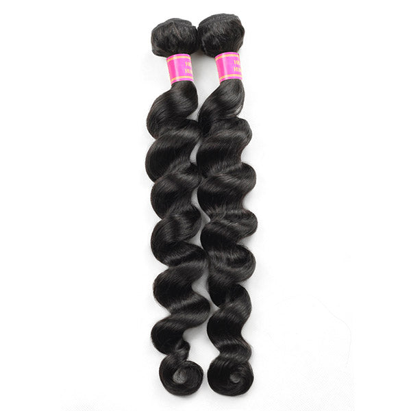 Meetu Hair Loose Deep Wave Virgin Human Hair 1 Bundle For Black Woman