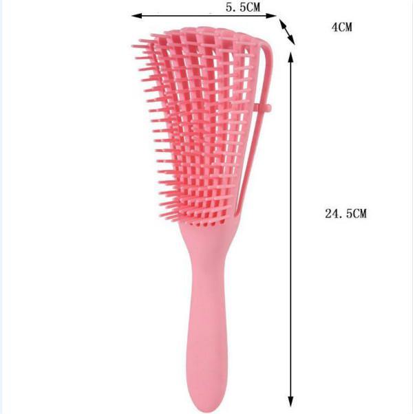 Detangle Brush Adjust Hair Brush Scalp Massage Comb Hairdressing Styling Tools - MeetuHair