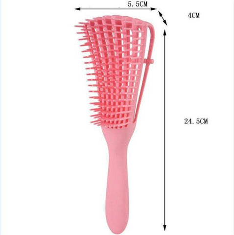 Detangle Brush Adjust Hair Brush Scalp Massage Comb Hairdressing Styling Tools - MeetuHair