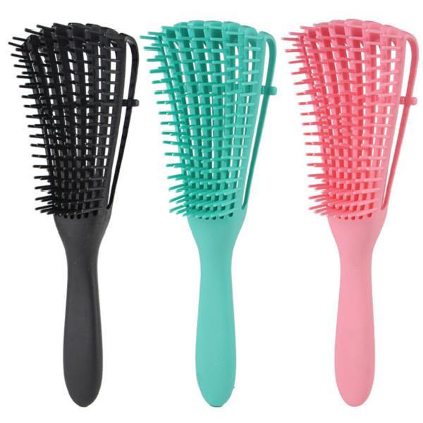Detangle Brush Adjust Hair Brush Scalp Massage Comb Hairdressing Styling Tools - MeetuHair