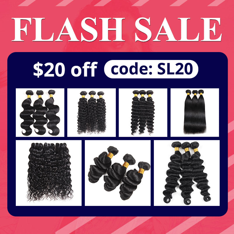 Meetu Human Hair Bundles 18inch 3pcs, Get $20 off, Code: SL20