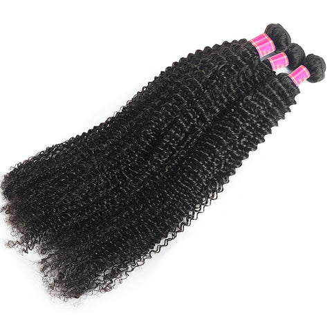 Brazilian Curly Hair 3 Bundles Meetu 10A Virgin Remy Human Hair Weave