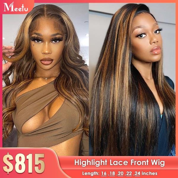 Highlight Ombre Lace Front Wig Wholesale 5 Pcs - MeetuHair