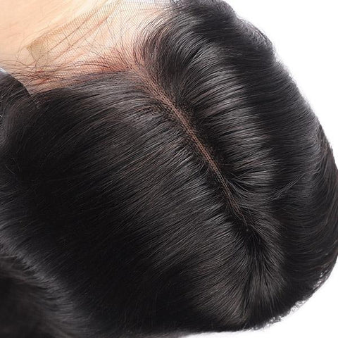 Lace Closure Wig Straight Hair Lace Wigs Human Hair Short Bob Wigs - MeetuHair