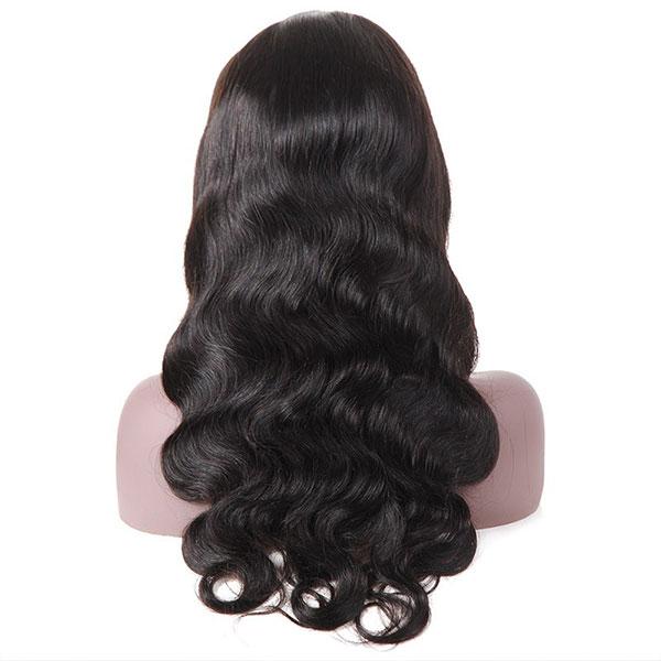 13x4 HD Lace Front Wigs Body Wave Pre Plucked Transparent Human Hair Wigs