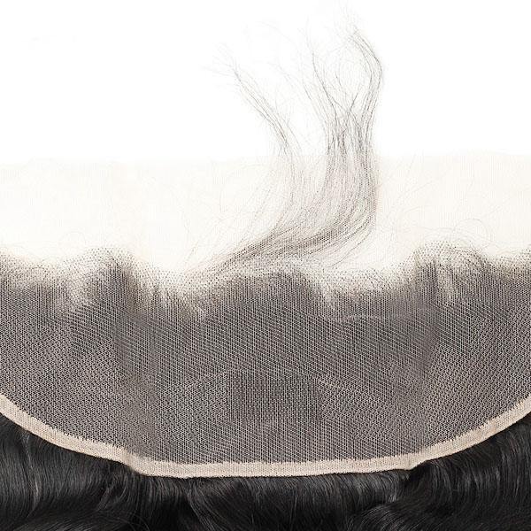 Loose Deep Wave 4 Bundles with 13*4 Lace Frontal 10A Brazilian Virgin Human Hair - MeetuHair