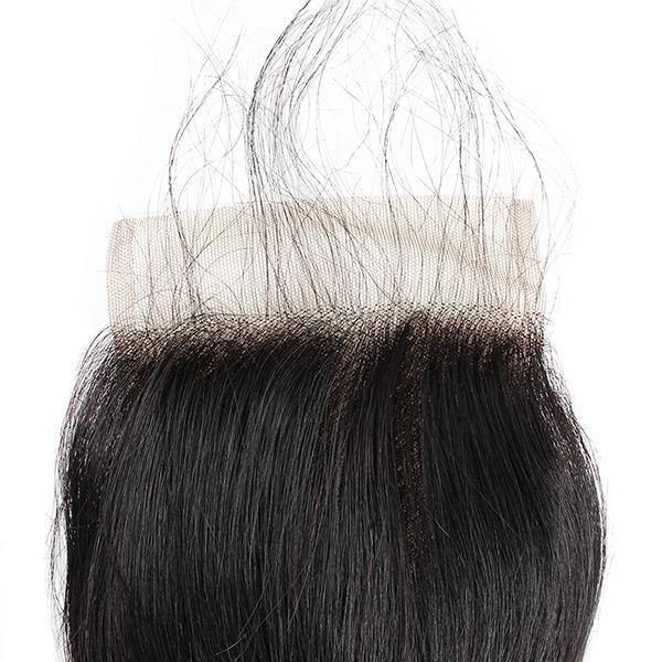 Loose Wave Brazilian Human Hair 4 Bundles With 4*4 Lace Closure 10A Remy Virgin Hair - MeetuHair