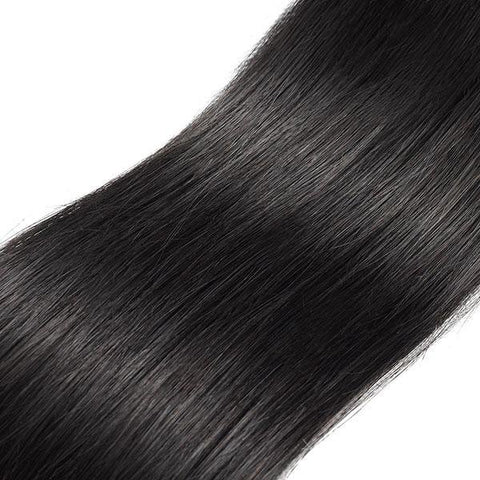 Meetu 10A Brazilian Straight Hair 4 Bundles Virgin Remy Human Hair Weave - MeetuHair