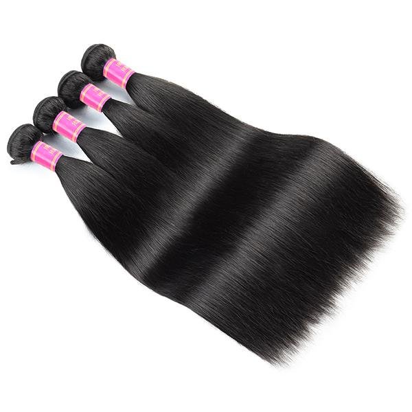 Meetu 10A Peruvian Human Hair Straight Hair 4 Bundles - MeetuHair