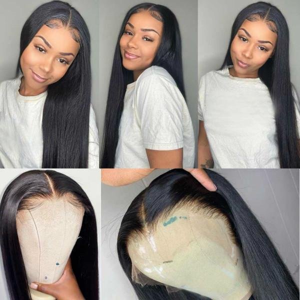 Meetu Best Bone Straight Hair Cambodian Hair Wig 10A 13*4 Lace Front Human Hair Wigs - MeetuHair