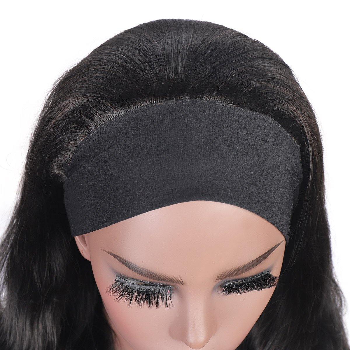 Meetu Body Wave Hair Headband Wig Affordable Natural Hair Half Wigs - MeetuHair