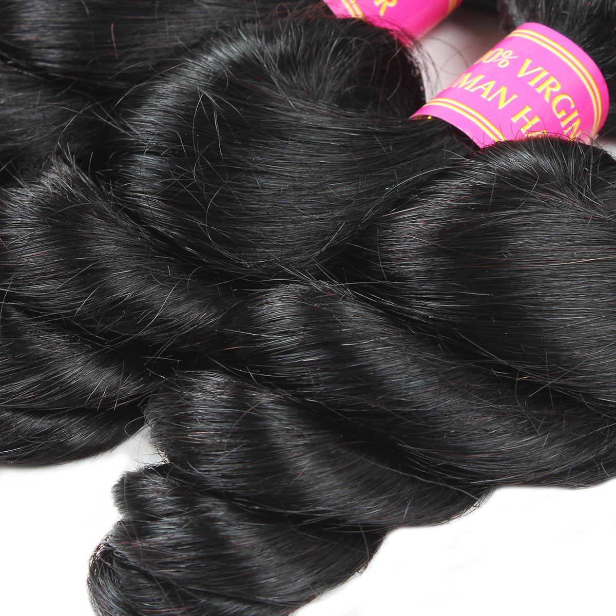 Meetu Brazilian Loose Wave Hair 3 Bundles 10A Remy Human Hair Weave - MeetuHair