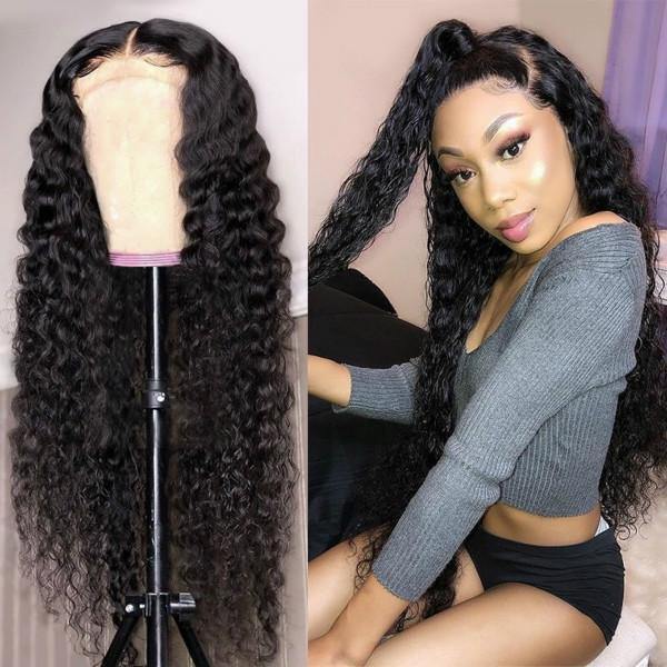 Meetu Cambodian Hair Curly Hair Wig 4*4 Lace Front Human Hair Wigs - MeetuHair