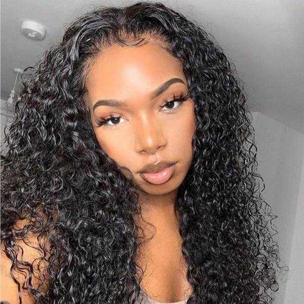 Meetu Cambodian Hair Curly Hair Wig 4*4 Lace Front Human Hair Wigs - MeetuHair