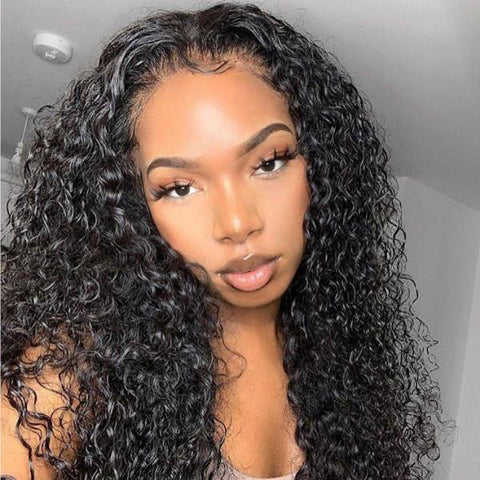 Meetu Cambodian Hair Curly Hair Wig 4*4 Lace Front Human Hair Wigs - MeetuHair