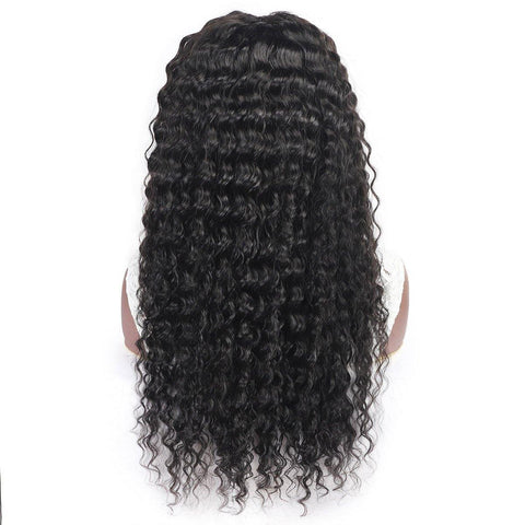 Meetu Deep Wave Hair Headband Wig Affordable Natural Hair Half Wigs - MeetuHair