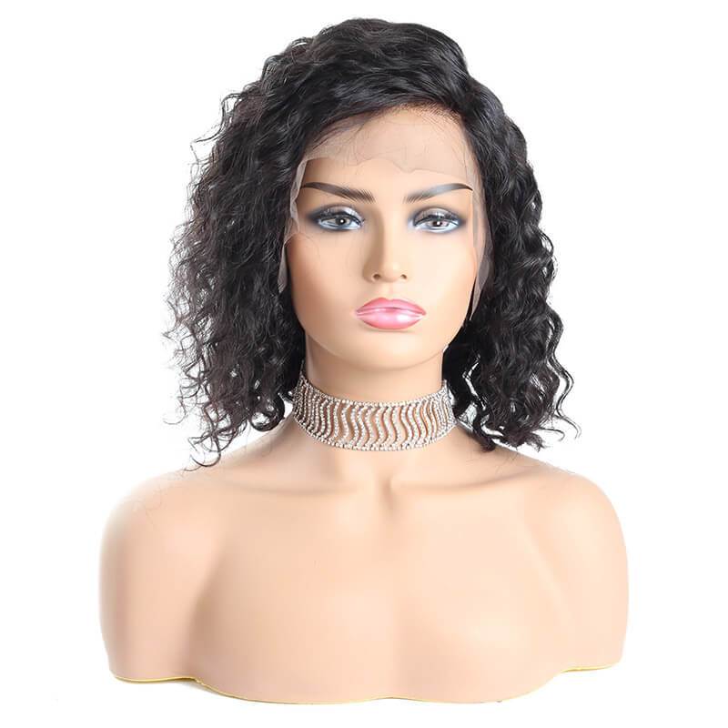 Meetu Deep Wave Hair Wigs Malaysian Deep Wave Short Bob Human Hair Wig - MeetuHair