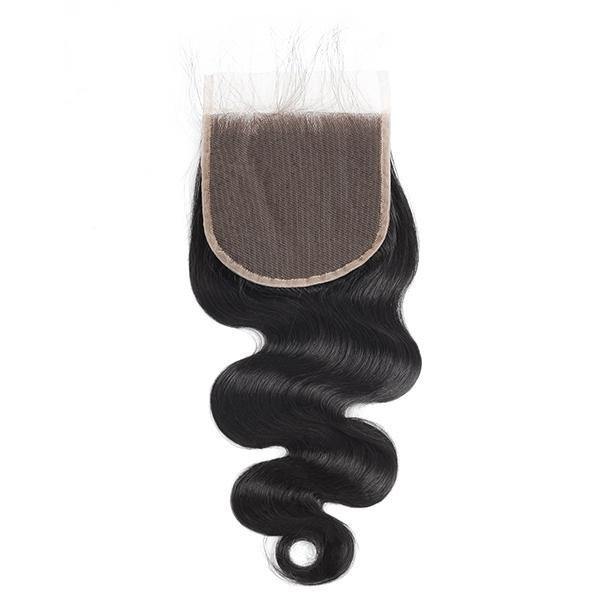 Meetu Hair Body Wave Hair 3 Bundles with 5*5 Transparent Lace Closure - MeetuHair