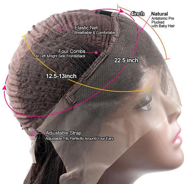 Meetu Short Bob Wig Brazilian Jerry Curly Human Hair Lace Front Wigs, 100% Unprocessed Virgin Human Hair - MeetuHair