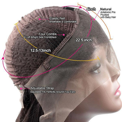 Meetu Short Bob Wig Brazilian Jerry Curly Human Hair Lace Front Wigs, 100% Unprocessed Virgin Human Hair - MeetuHair